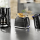 Kaffeemaschinen - Russell Hobbs Frühstücksserie Honeycomb aus Hochglanz-Kunststoff, in Farbe WEISS, in Ausführung Wasserkocher – Farbe SCHWARZ – Ansicht 2