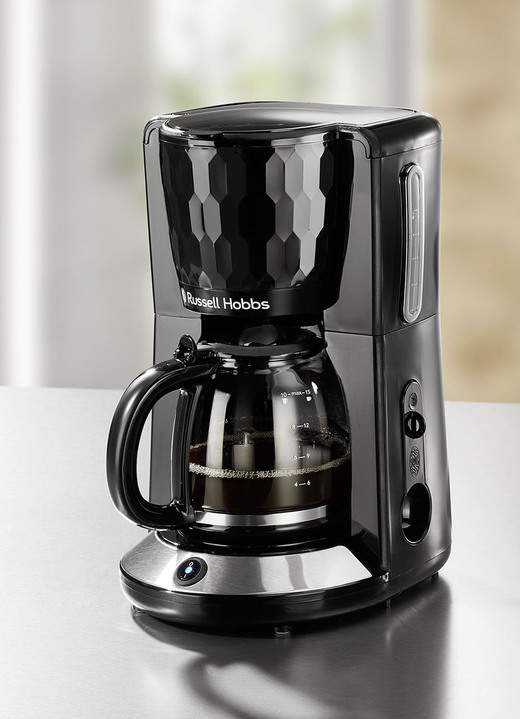 Kaffeemaschinen - Russell Hobbs Frühstücksserie Honeycomb aus Hochglanz-Kunststoff, in Farbe WEISS, in Ausführung Wasserkocher Ansicht 4