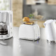 Kaffeemaschinen - Russell Hobbs Frühstücksserie Honeycomb aus Hochglanz-Kunststoff, in Farbe WEISS, in Ausführung Wasserkocher – Farbe WEISS – Ansicht 2