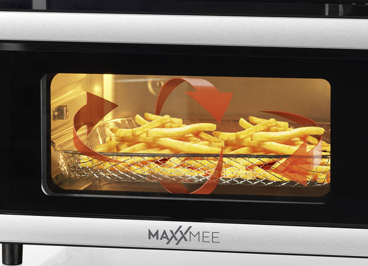 - Digitaler Heißluftofen für mehr Genuss mit weniger Fett, in Farbe SCHWARZ Ansicht 3