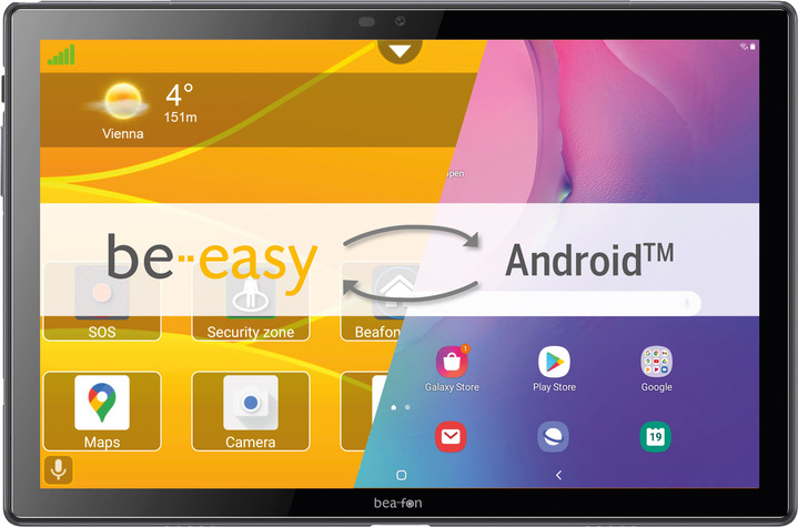 - Bea-fon Tablet-PC 10,1 Zoll, in Farbe SCHWARZ, in Ausführung bea-fon Tab-Lite TW10 Ansicht 5