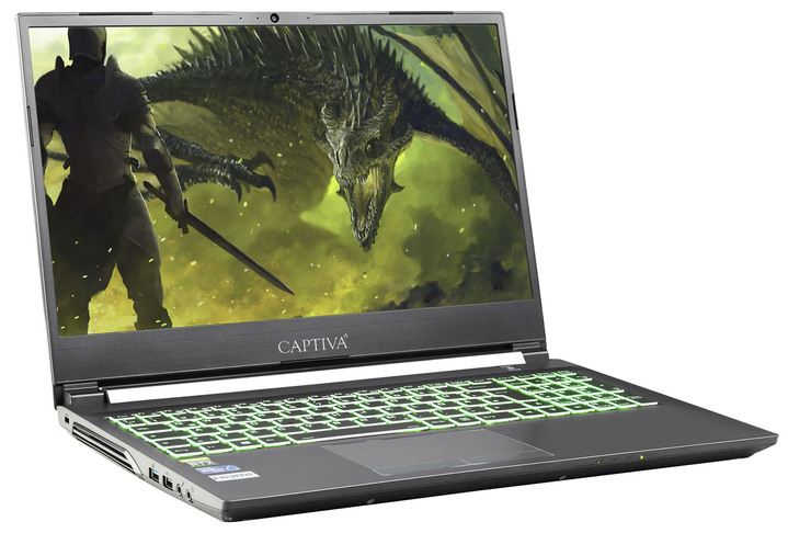 - Captiva Notebook I66-280, in Farbe ANTHRAZIT Ansicht 2