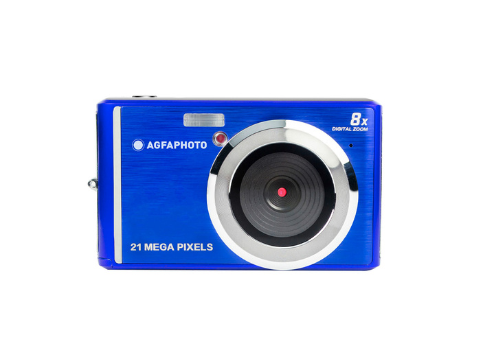 Technik - Digital-Kamera AgfaPhoto Compact Cam DC200, in Farbe BLAU Ansicht 1