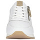 - Remonte Sneaker mit unterlegter Zierlochung, in Größe 036 bis 042, in Farbe WEISS-SAND – Farbe WEISS-SAND – Ansicht 9