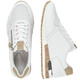 - Remonte Sneaker mit unterlegter Zierlochung, in Größe 036 bis 042, in Farbe WEISS-SAND – Farbe WEISS-SAND – Ansicht 5