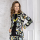 Shirts - Shirtjacke in verschlussloser Form – Farbe SCHWARZ-OLIV – Ansicht 1 Shirts - Shirtjacke in verschlussloser Form, in Größe 038 bis 052, in Farbe SCHWARZ-OLIV – Farbe SCHWARZ-OLIV – Ansicht 1