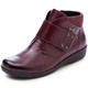 Stiefel & Stiefeletten - ELENA EDEN, atmungsaktive Damen-Boots, Weite H, mit Reißverschluss, in Größe 036 bis 042, in Farbe BORDEAUX – Farbe BORDEAUX – Ansicht 1