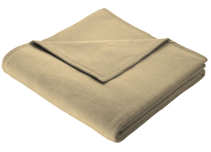 Decken - Kuschelig-weiche Schlafdecke Cotton Home Ansicht 2 Decken - Kuschelig-weiche Schlafdecke Cotton Home, in Größe 225 (Schlafdecke, 150x200 cm) bis 325 (Schlafdecke, 150x220 cm), in Farbe CAMEL Ansicht 2