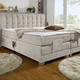 - Elektrisch verstellbares Boxspringbett mit Topper, in Farbe BEIGE – Farbe BEIGE – Ansicht 2