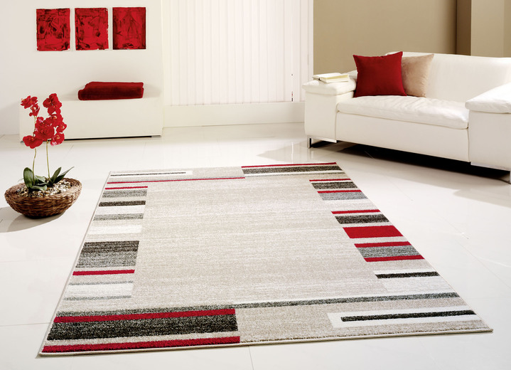 Teppiche - Strapazierfähige, pflegeleichte Brücken und Teppiche, in Größe 111 (Brücke, 60x110 cm) bis 288 (Teppich, 240x330 cm), in Farbe CREME Ansicht 1