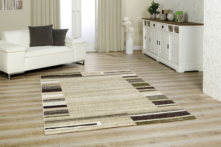 Teppiche - Strapazierfähige, pflegeleichte Brücken und Teppiche, in Größe 111 (Brücke, 60x110 cm) bis 288 (Teppich, 240x330 cm), in Farbe CREME Ansicht 5