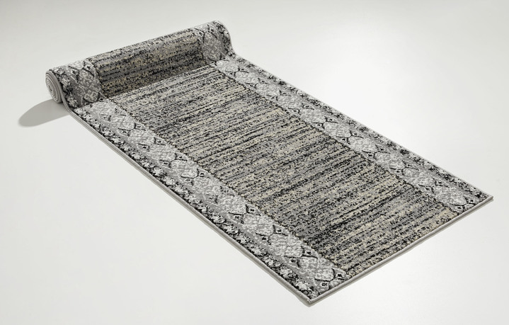 Teppiche - Hochwertiger Läufer nach Wunschmaß mit Rankenmotiv Ansicht 4 Teppiche - Hochwertiger Läufer nach Wunschmaß mit Rankenmotiv, in Größe 101 (Läufer, 67 cm breit) bis 106 (Läufer, 100 cm breit), in Farbe BRAUN Ansicht 4