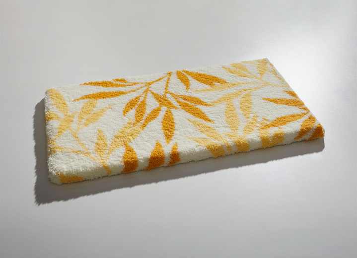 Badgarnituren - Badgarnitur von Grund mit rutschhemmender Rückseite, in Größe 100 (Vorleger halbrund, 50/ 80 cm) bis 112 (WC-Deckelbezug, 47/ 50 cm), in Farbe GRÜN Ansicht 7