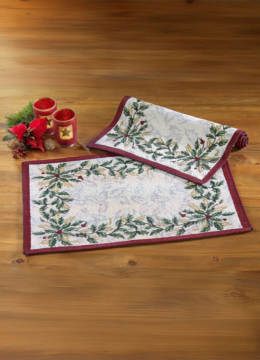 Tischdecken - 2-teiliges Platzset in Gobelin-Qualität, in Farbe BUNT Ansicht 2