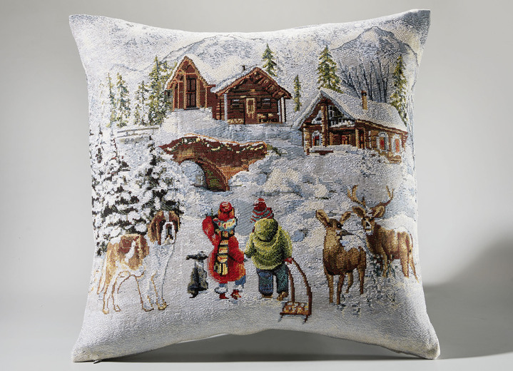 Tischdecken - Winterliche Tisch- und Raumdekoration in Gobelin-Qualität, in Größe 100 (2x Platzset, 33/ 45 cm) bis 404 (Kissenbezug, 45/ 45 cm), in Farbe MULTICOLOR Ansicht 1
