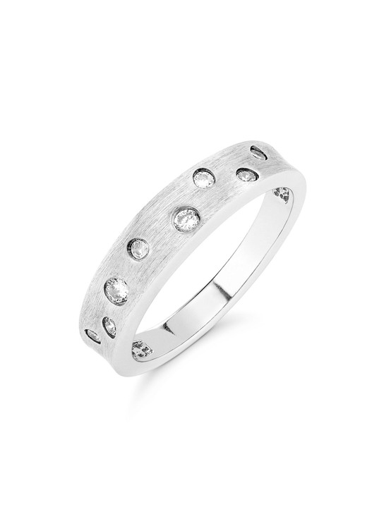 Ringe - Zauberhafter Damenring mit synth. Zirkonia, in Größe 160 bis 220, in Farbe  Ansicht 2