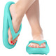 Gesunder Fuß - Wolken-FlipOns – Farbe TÜRKIS – Ansicht 1 Gesunder Fuß - Wolken-FlipOns, in Größe 036 bis 041, in Farbe PFIRSICH – Farbe TÜRKIS – Ansicht 1