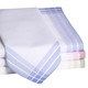 Praktische Hilfsmittel - Damen-Stofftaschentücher aus reiner Baumwolle, in Größe 100 (6er-Pack) bis 200 (12er-Pack), in Farbe
