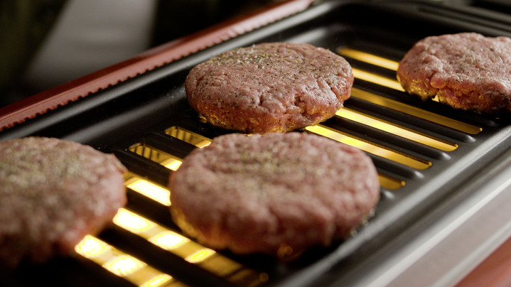 Küchengeräte - Multigrill von Livington, in Farbe ROT Ansicht 4