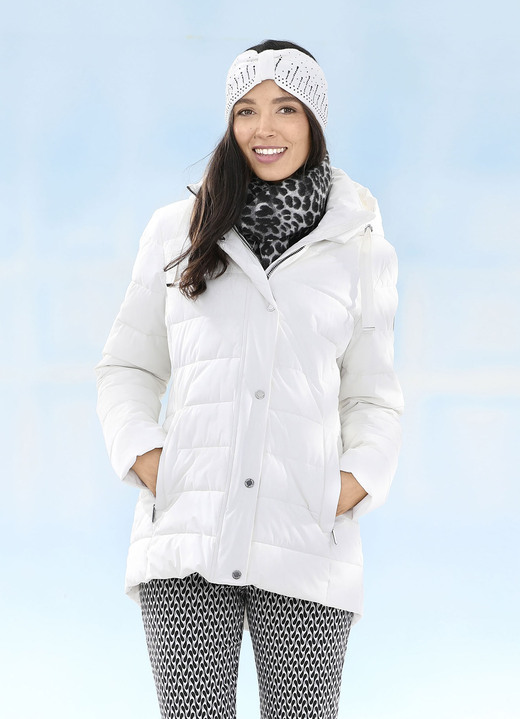 SALE - Funktionsjacke mit abnehmbarer Kapuze, in Größe 034 bis 052, in Farbe NATURWEISS Ansicht 1