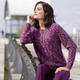 Pullover - Pullover aus hochwertigem Bouclégarn – Farbe MAGENTA-LILA-MULTICOLOR – Ansicht 3 Pullover - Pullover aus hochwertigem Bouclégarn, in Größe L(44/46) bis XXL(52/54), in Farbe MAGENTA-LILA-MULTICOLOR – Farbe MAGENTA-LILA-MULTICOLOR – Ansicht 3