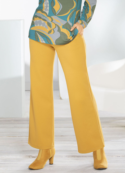 Hosen - Hose in modischer Weite, in Größe 017 bis 054, in Farbe SCHWARZ Ansicht 4