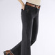 Hosen - Jeans mit angesagtem Fransensaum – Farbe SCHWARZ – Ansicht 3 Hosen - Jeans mit angesagtem Fransensaum, in Größe 017 bis 050, in Farbe DUNKELBLAU – Farbe SCHWARZ – Ansicht 3