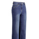 Hosen - Jeans mit angesagtem Fransensaum – Farbe DUNKELBLAU – Ansicht 1 Hosen - Jeans mit angesagtem Fransensaum, in Größe 017 bis 050, in Farbe DUNKELBLAU – Farbe DUNKELBLAU – Ansicht 1