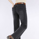 Hosen - Jeans mit angesagtem Fransensaum – Farbe SCHWARZ – Ansicht 4 Hosen - Jeans mit angesagtem Fransensaum, in Größe 017 bis 050, in Farbe DUNKELBLAU – Farbe SCHWARZ – Ansicht 4