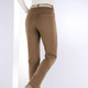 Hosen mit Knopf- und Reißverschluss - Hose mit sportivem Chic, in Größe 017 bis 092, in Farbe OLIV – Farbe COGNAC – Ansicht 4