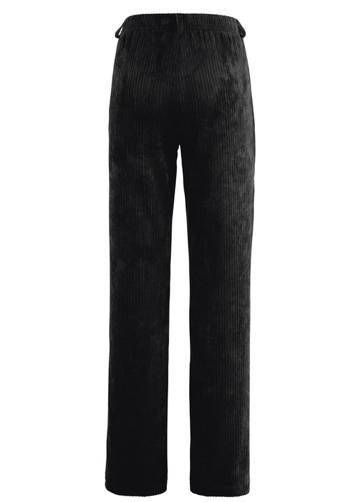 Hosen in Schlupfform - Hose in modischer Weite, in Größe 017 bis 054, in Farbe SCHWARZ Ansicht 2