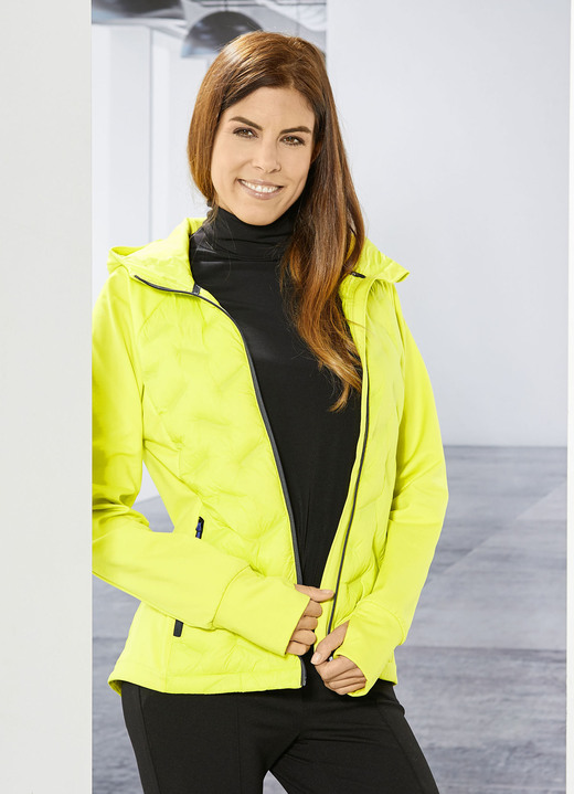 - Funktionsjacke in 3 Farben, in Größe 036 bis 050, in Farbe NEONGELB Ansicht 2