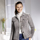 Blazer & Anzüge - Kurzblazer in Chanel-Optik – Farbe BRAUN-TÜRKIS-ECRU – Ansicht 1 Blazer & Anzüge - Kurzblazer in Chanel-Optik, in Größe 034 bis 052, in Farbe BRAUN-TÜRKIS-ECRU – Farbe BRAUN-TÜRKIS-ECRU – Ansicht 1