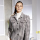 Blazer & Anzüge - Kurzblazer in Chanel-Optik – Farbe BRAUN-TÜRKIS-ECRU – Ansicht 2 Blazer & Anzüge - Kurzblazer in Chanel-Optik, in Größe 034 bis 052, in Farbe BRAUN-TÜRKIS-ECRU – Farbe BRAUN-TÜRKIS-ECRU – Ansicht 2
