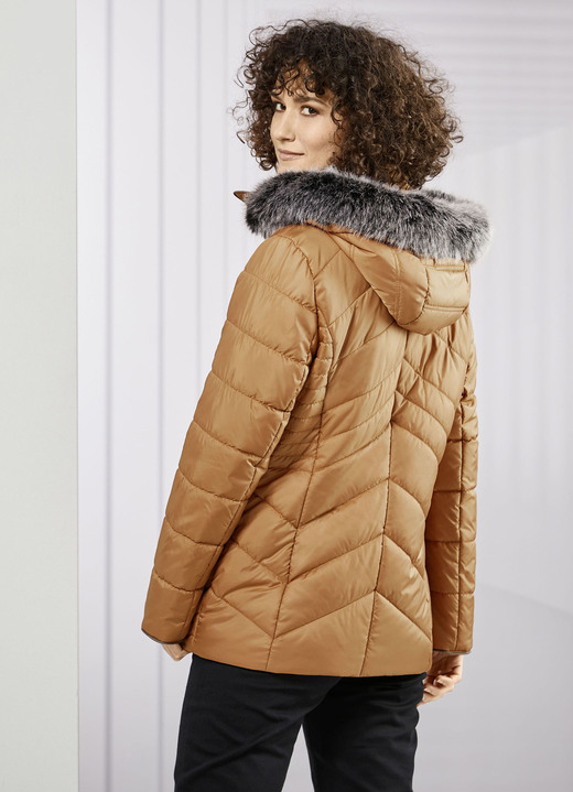 Jacken & Mäntel - Jacke in 2 Farben Ansicht 4 Jacken & Mäntel - Jacke in 2 Farben, in Größe 036 bis 052, in Farbe KARAMELL Ansicht 4