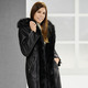 Jacken & Mäntel - Longjacke mit Kroko-Dessin – Farbe SCHWARZ – Ansicht 3 Jacken & Mäntel - Longjacke mit Kroko-Dessin, in Größe 034 bis 050, in Farbe SCHWARZ – Farbe SCHWARZ – Ansicht 3
