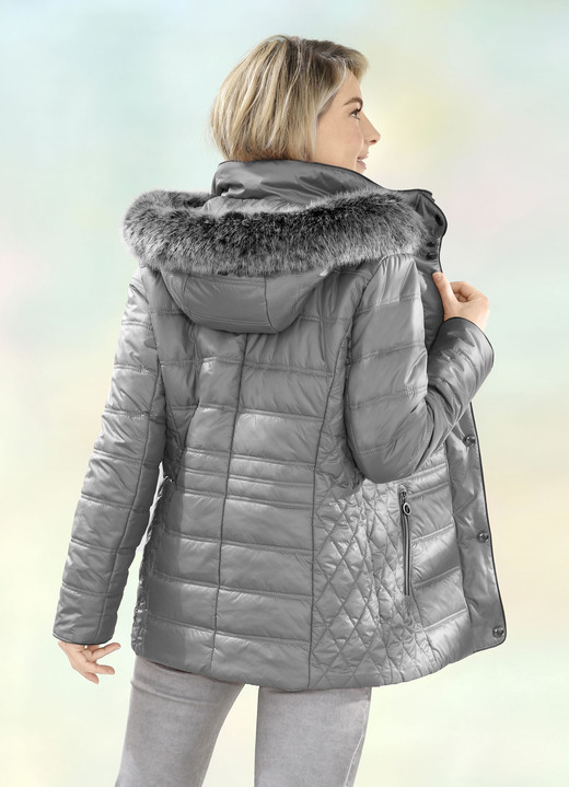 Winterjacken - Jacke mit abnehmbarer Kapuze, in Größe 036 bis 052, in Farbe KÜRBIS Ansicht 6