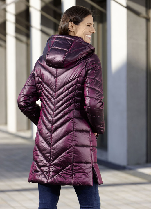 Jacken & Mäntel - Kurzmantel mit Seitenschlitzen Ansicht 4 Jacken & Mäntel - Kurzmantel mit Seitenschlitzen, in Größe 038 bis 060, in Farbe NAVY Ansicht 4