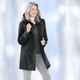 SALE - Jacke in 2 Farben, in Größe 036 bis 052, in Farbe PFLAUME – Farbe SCHWARZ – Ansicht 4