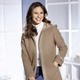 Jacken & Mäntel - Longjacke mit fester Kapuze, in Größe 036 bis 052, in Farbe CAMEL – Farbe CAMEL – Ansicht 1
