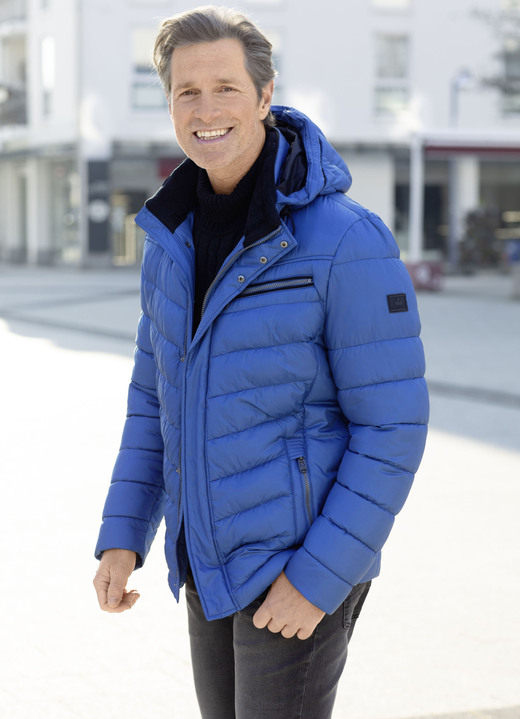 - Steppkurzjacke von „New Canadian“, in Größe 024 bis 064, in Farbe ROYALBLAU Ansicht 2