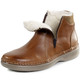 Stiefeletten - GINO GALANTE, gefütterte Herren-Stiefeletten, Winterschuhe, mit Wolle, in Größe 040 bis 046, in Farbe COGNAC – Farbe COGNAC – Ansicht 2