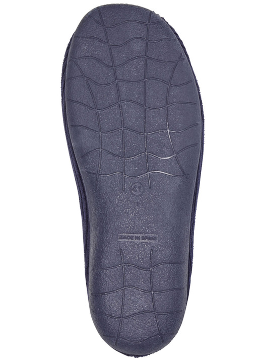 Hausschuhe - Textil-Hausschuh in Cord-Optik, in Größe 040 bis 046, in Farbe BRAUN Ansicht 6