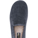 Hausschuhe - Textil-Hausschuh in Cord-Optik – Farbe GRAU – Ansicht 2 Hausschuhe - Textil-Hausschuh in Cord-Optik, in Größe 040 bis 046, in Farbe MARINE – Farbe GRAU – Ansicht 2