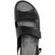 Sandalen & Pantoletten - Sandale mit drei verstellbaren Klettspangen, in Größe 040 bis 045, in Farbe SCHWARZ – Farbe SCHWARZ – Ansicht 2