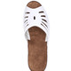 Sandaletten & Pantoletten - Pantolette mit Zierlochung – Farbe WEISS – Ansicht 2 Sandaletten & Pantoletten - Pantolette mit Zierlochung, in Größe 036 bis 042, in Farbe WEISS – Farbe WEISS – Ansicht 2