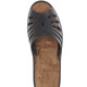 Sandaletten & Pantoletten - Pantolette mit Zierlochung – Farbe SCHWARZ – Ansicht 2 Sandaletten & Pantoletten - Pantolette mit Zierlochung, in Größe 036 bis 042, in Farbe WEISS – Farbe SCHWARZ – Ansicht 2
