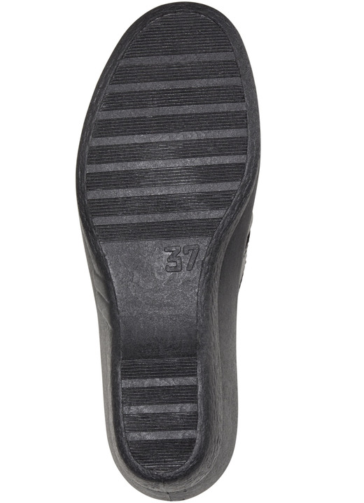 Sandaletten & Pantoletten - Pantolette mit Zierlochung, in Größe 036 bis 042, in Farbe WEISS Ansicht 6