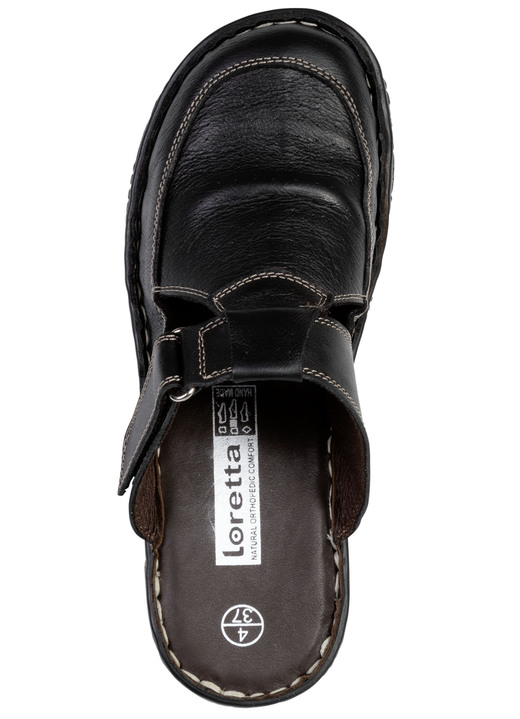 Sandaletten & Pantoletten - ELENA EDEN Clog mit Zierlochung, in Größe 036 bis 043, in Farbe WEISS Ansicht 5