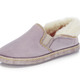 Hausschuhe - Laurina, warme Damen-Hausschuhe, mit Gummizug, in Größe 036 bis 042, in Farbe ROSA – Farbe FLIEDER – Ansicht 1